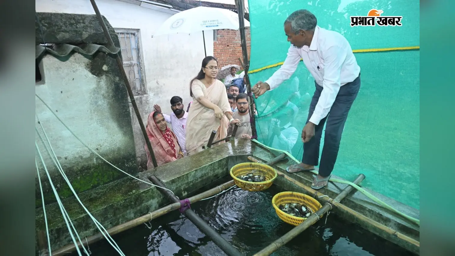 मछली पालने वालों के लिए बड़ी खबर, बायोफ्लॉक पर 60% तक अनुदान; हजारीबाग में मोती की खेती का भी जायजा