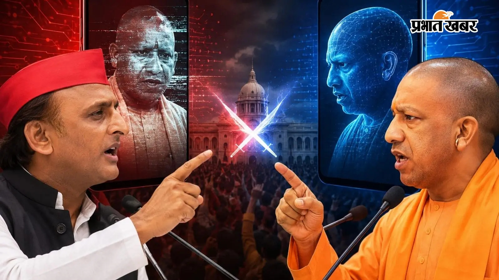 UP Election 2027: अखिलेश ने दिखाया योगी का AI वीडियो तो मच गया सियासी बवाल, BJP ने किया पलटवार, शुरू हुई ‘AI वॉर’