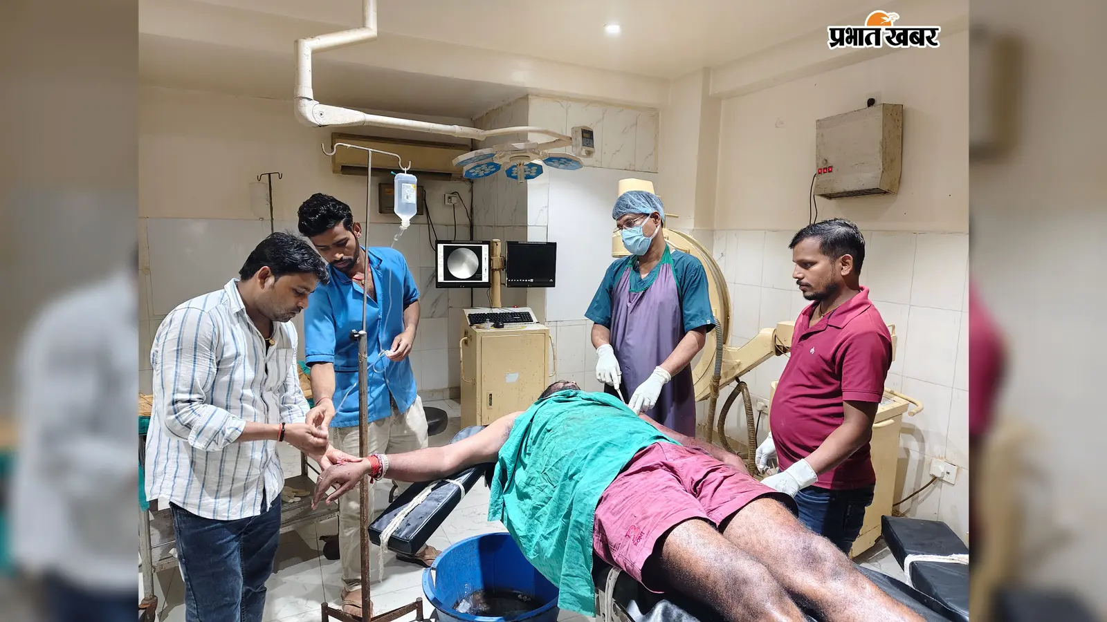 अरवल में पूर्व विवाद में बाइक सवार युवक को हथियारबंद अपराधियों ने मारी गोली