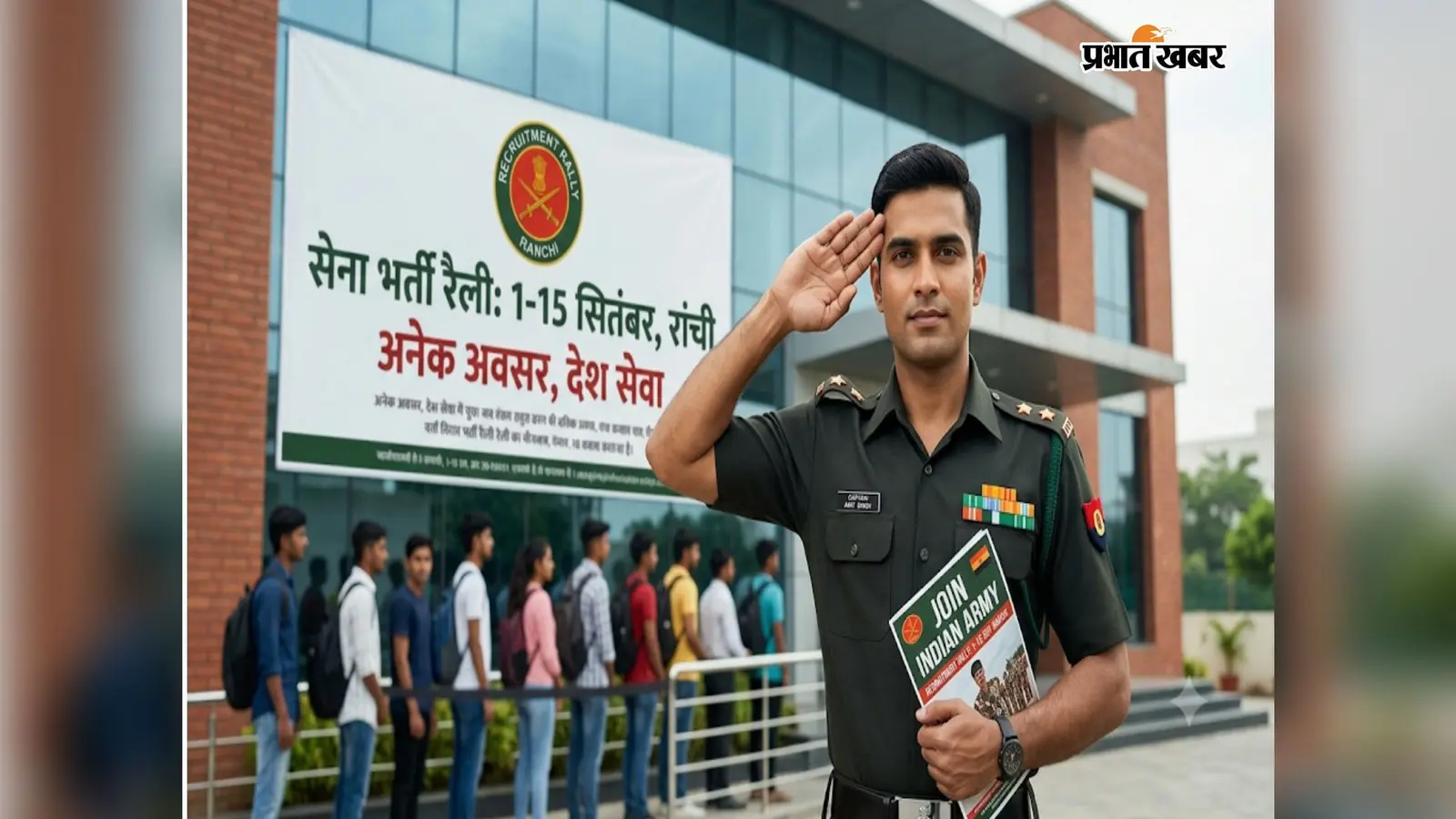 Army Recruitment: रांची में 15 दिन रहेगी सेना भर्ती की धूम, हजारों युवाओं की भीड़ के बीच पुलिस ने संभाला मोर्चा