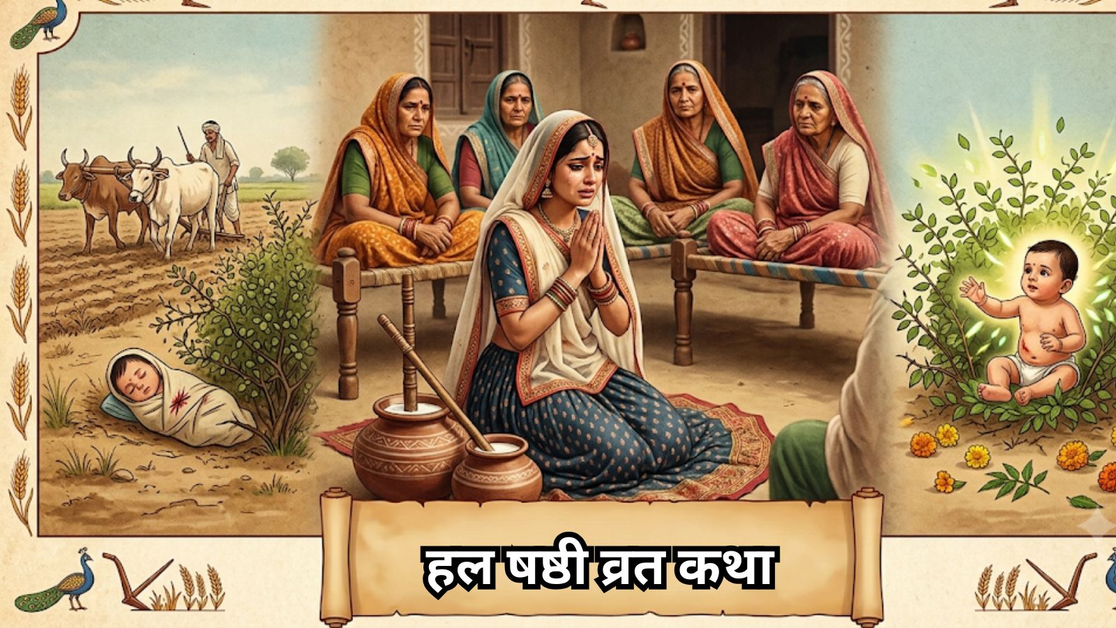 हल षष्ठी व्रत कथा (AI Image)