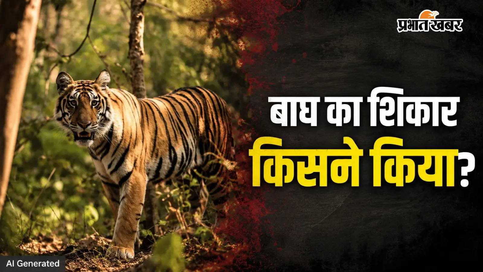 छत्तीसगढ़ में बाघ का शिकार किसने किया? अब सीबीआई खोलेगी राज