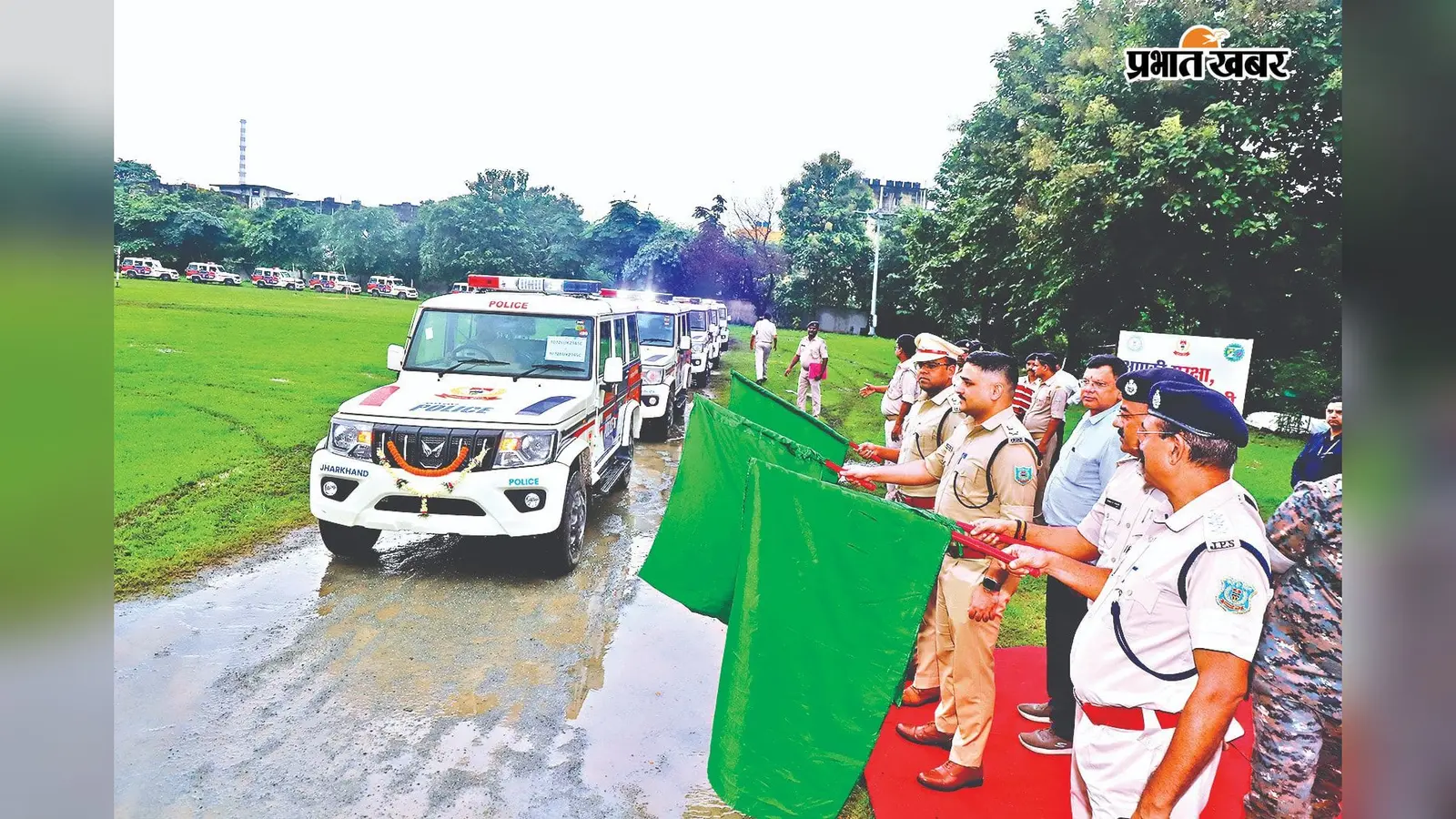 शहर में लग रहे जाम से परेशान हैं तो जानिए पुलिस की नई तैयारी, 40 नए बोलेरो हुए रवाना
