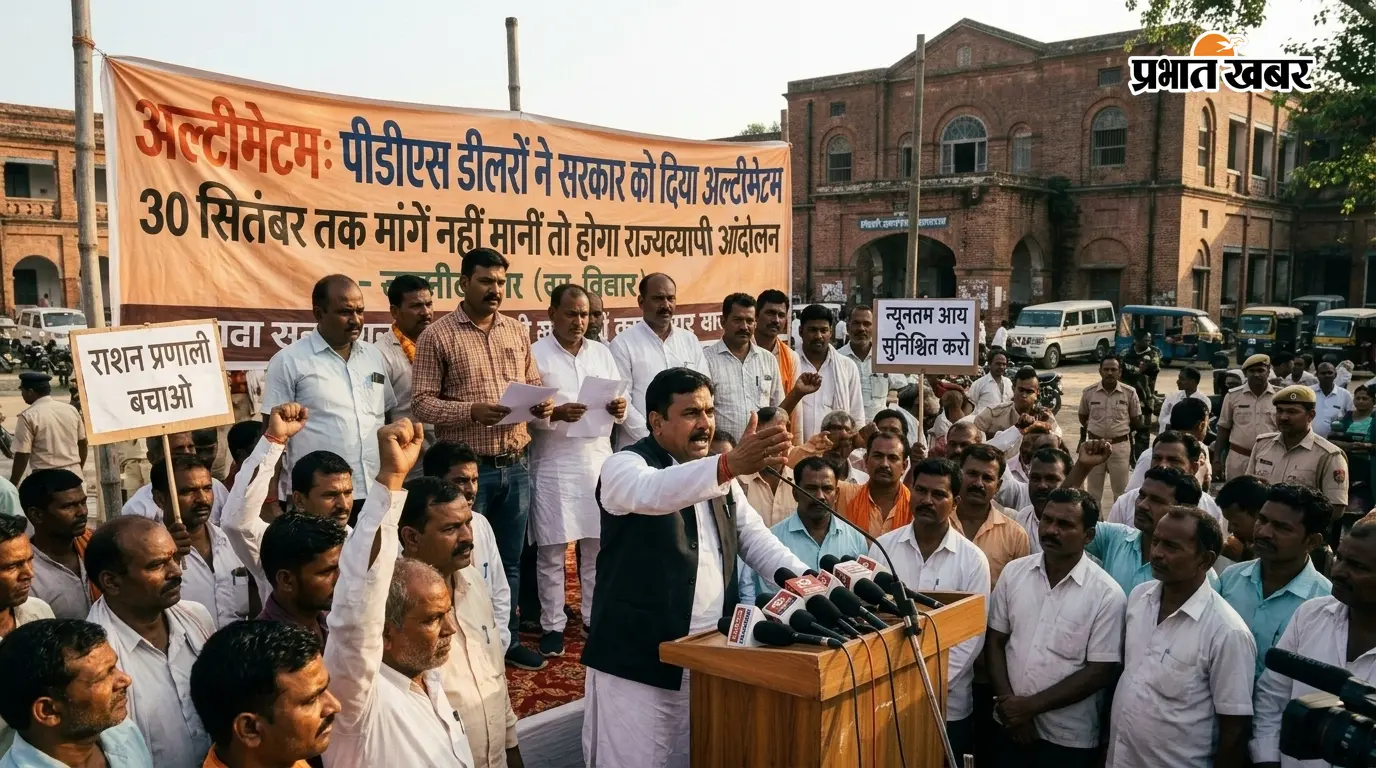 पीडीएस डीलरों ने सरकार को दिया अल्टीमेटम, 30 सितंबर तक मांगें नहीं मानीं तो होगा राज्यव्यापी आंदोलन