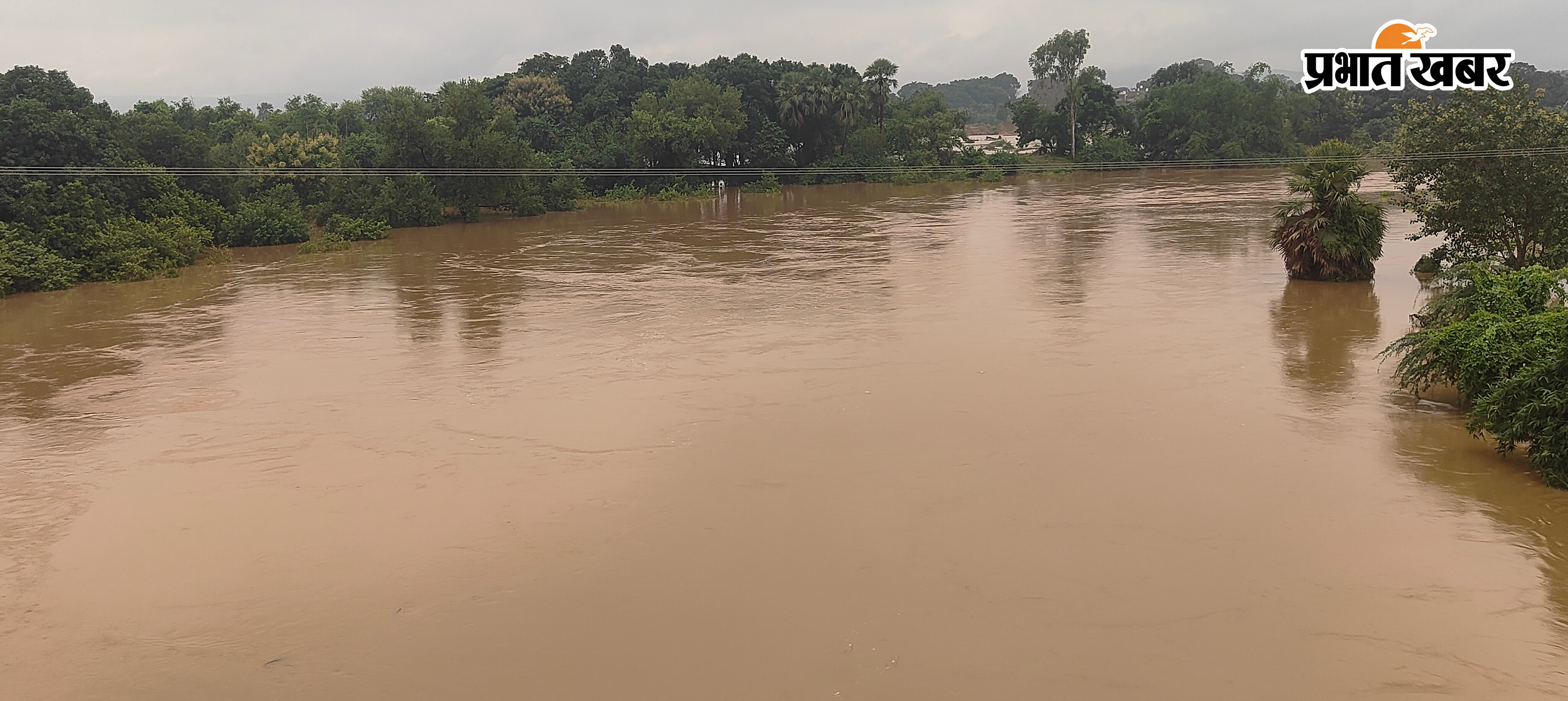 सोन उच्च स्तरीय नहर से दुर्गावती नदी में छोड़ा जा रहा है पानी  दुर्गावती नदी का रोड रूप | Prabhat Khabar Network