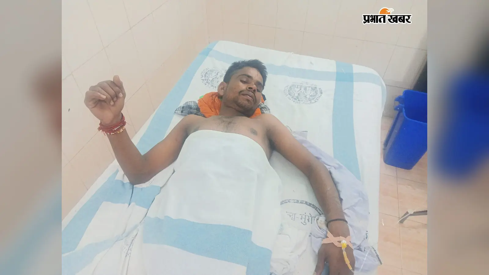 मजदूरों को एडवांस देने जा रहे युवक से हथियार के बल पर 21 हजार की लूट, बाइक-मोबाइल छीना, जंगल ले जाने का प्रयास