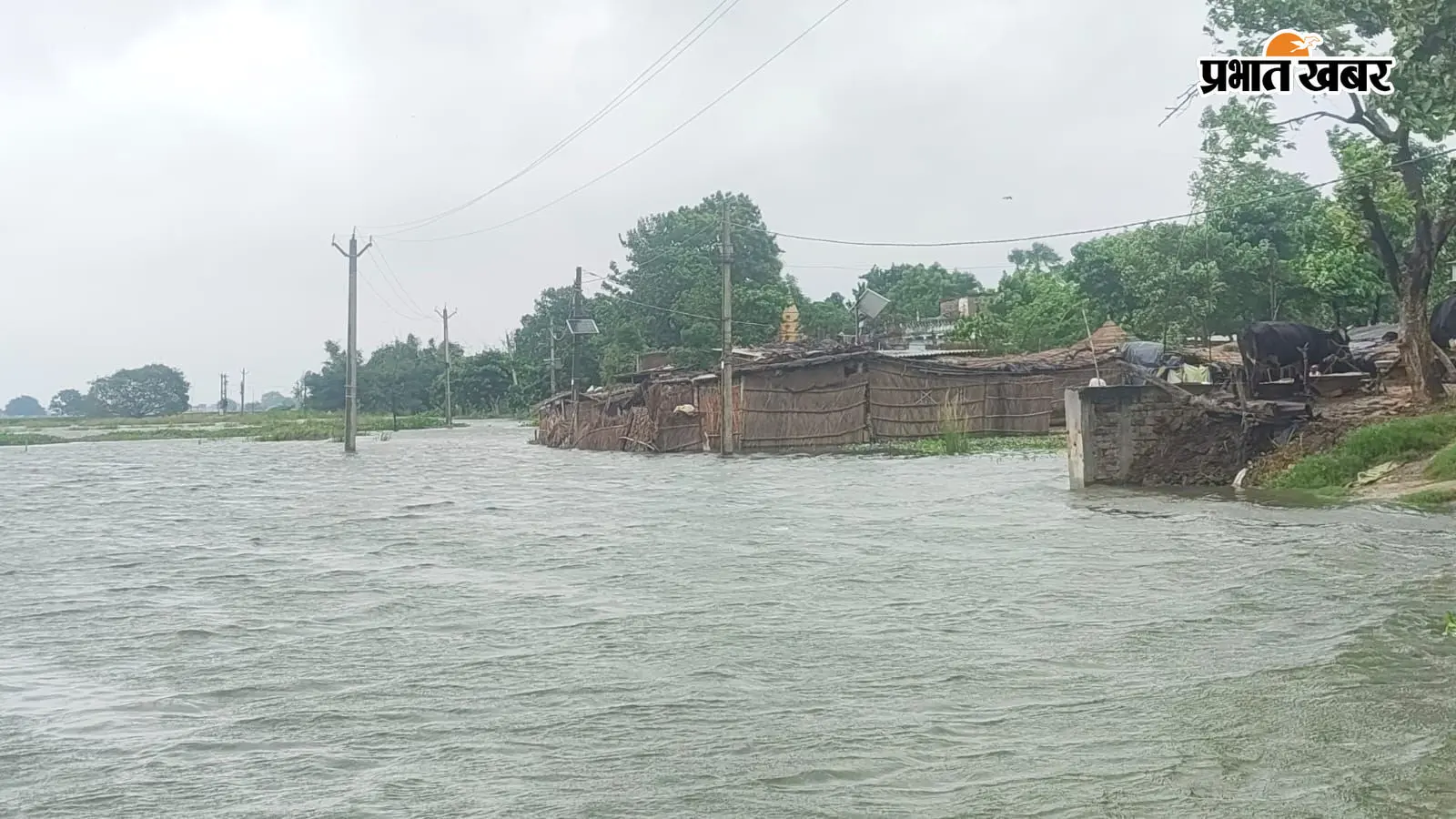 गंगा के उफान से दानापुर के दियारा में तबाही, सात पंचायतों के घरों में घुसा पानी; स्कूल-अस्पताल और बिजली व्यवस्था प्रभावित