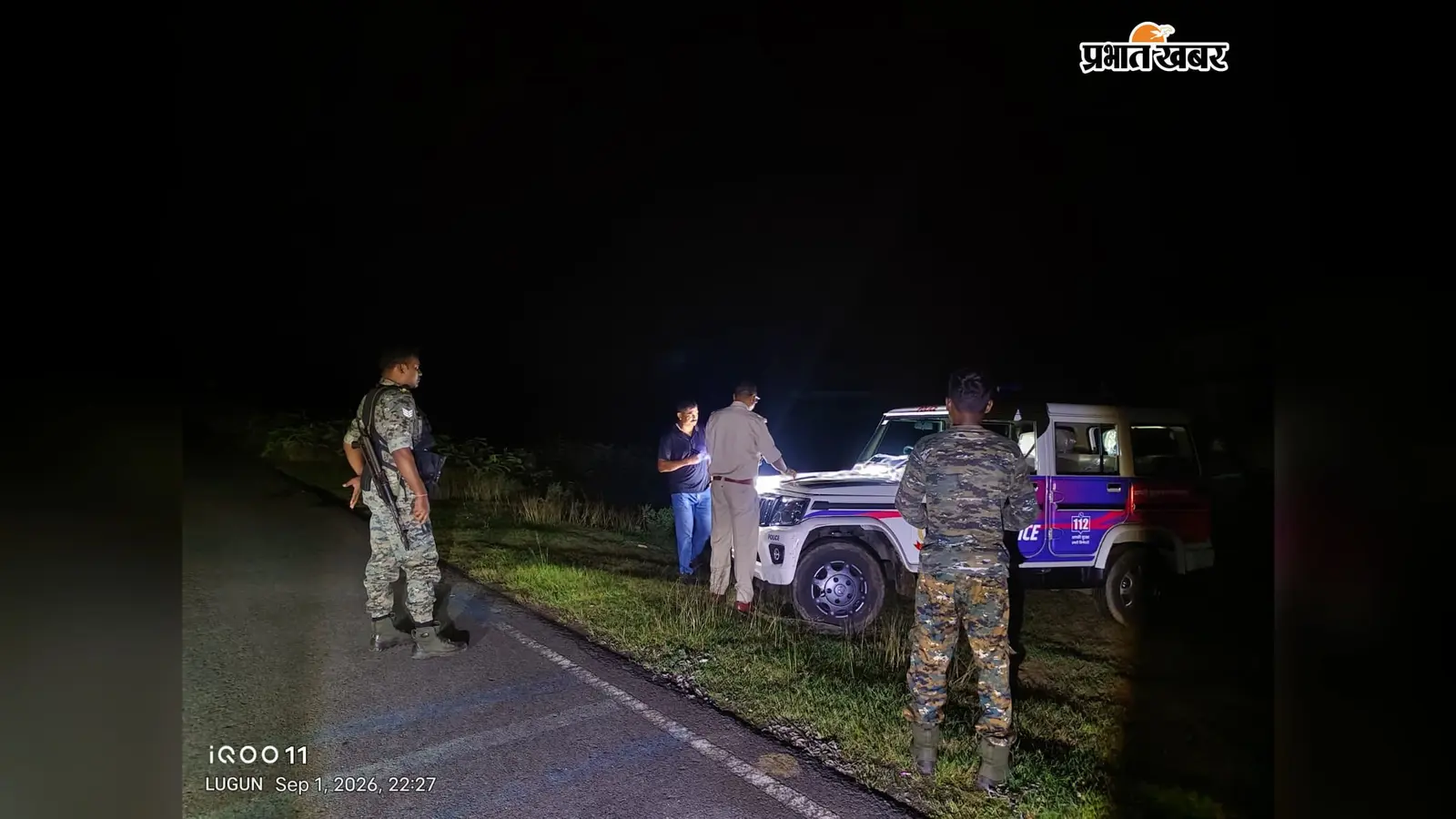 सिमडेगा में रात की सुरक्षा को लेकर पुलिस अलर्ट, औचक निरीक्षण अभियान आगे भी रहेगा जारी