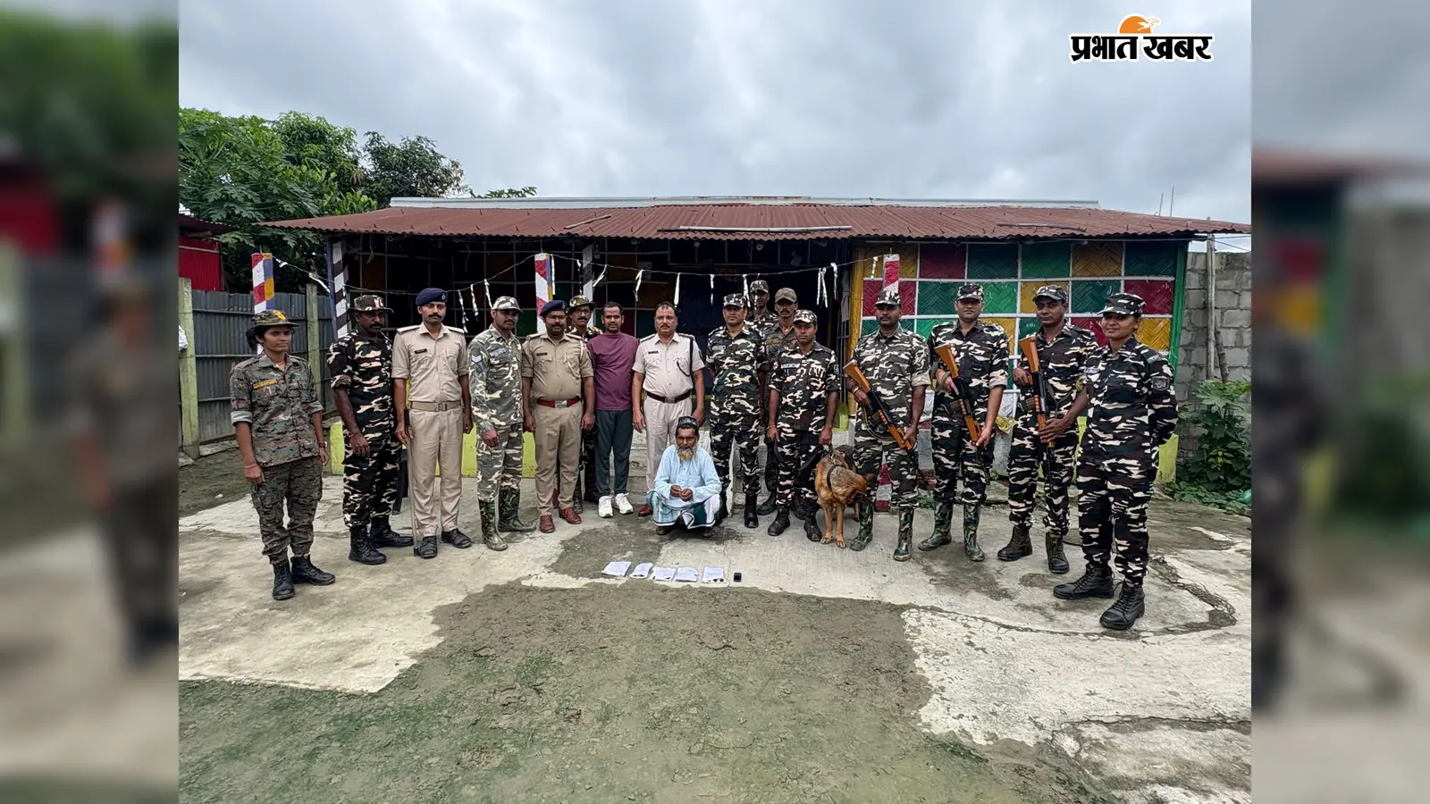 इंडो-नेपाल बॉर्डर पर बड़ी कार्रवाई: स्निफर डॉग ने सूँघकर पकड़ा 952 ग्राम ब्राउन शुगर, 60 वर्षीय बुजुर्ग हिरासत में