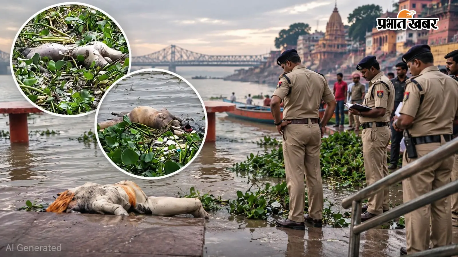 पटना के दो गंगा घाटों पर मिली तीन डेड बॉडी, नेपाल से बहकर आने की आशंका; पुलिस जांच में जुटी