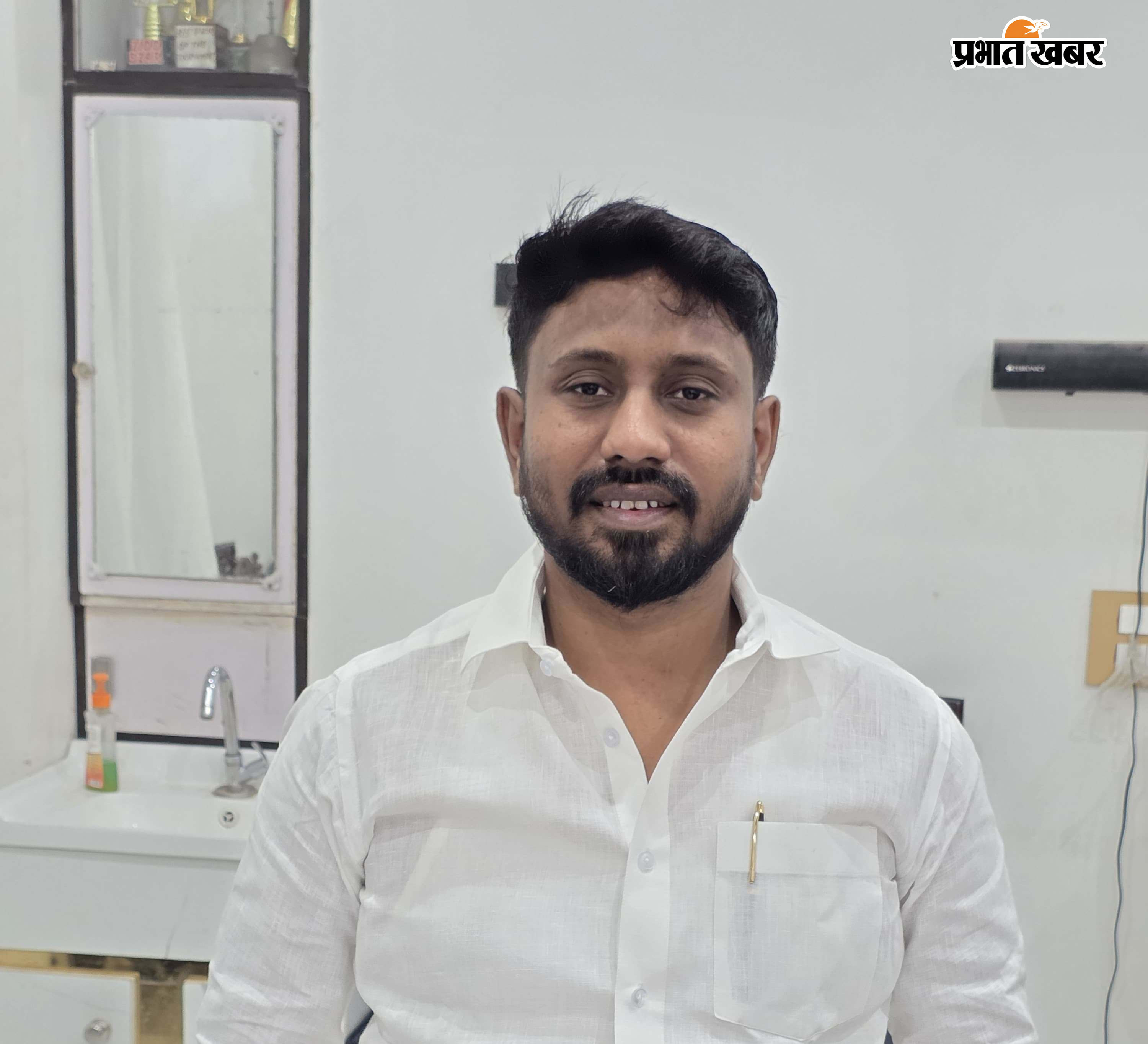 नोट: फोटो नंबर  2 सीएचपी 9 है कैप्सन होगा-वार्ड पार्षद श्याम कुमार  | Prabhat Khabar Network