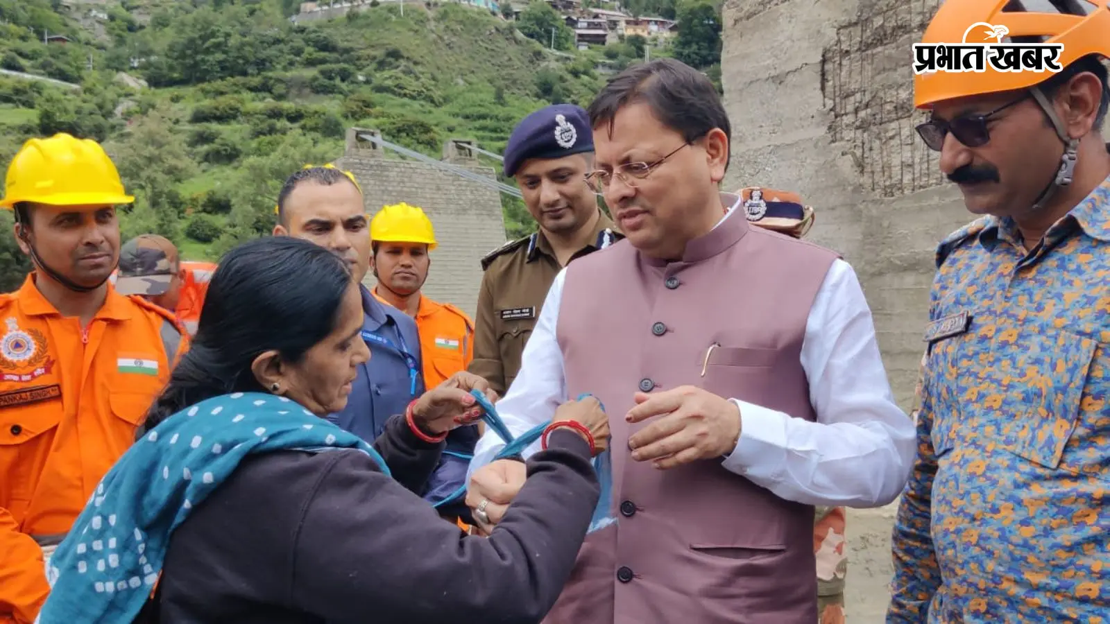 अहमदाबाद की धनगौरी बरोलिया ने सीएम धामी को भावुक पत्र के साथ भेजी राखी