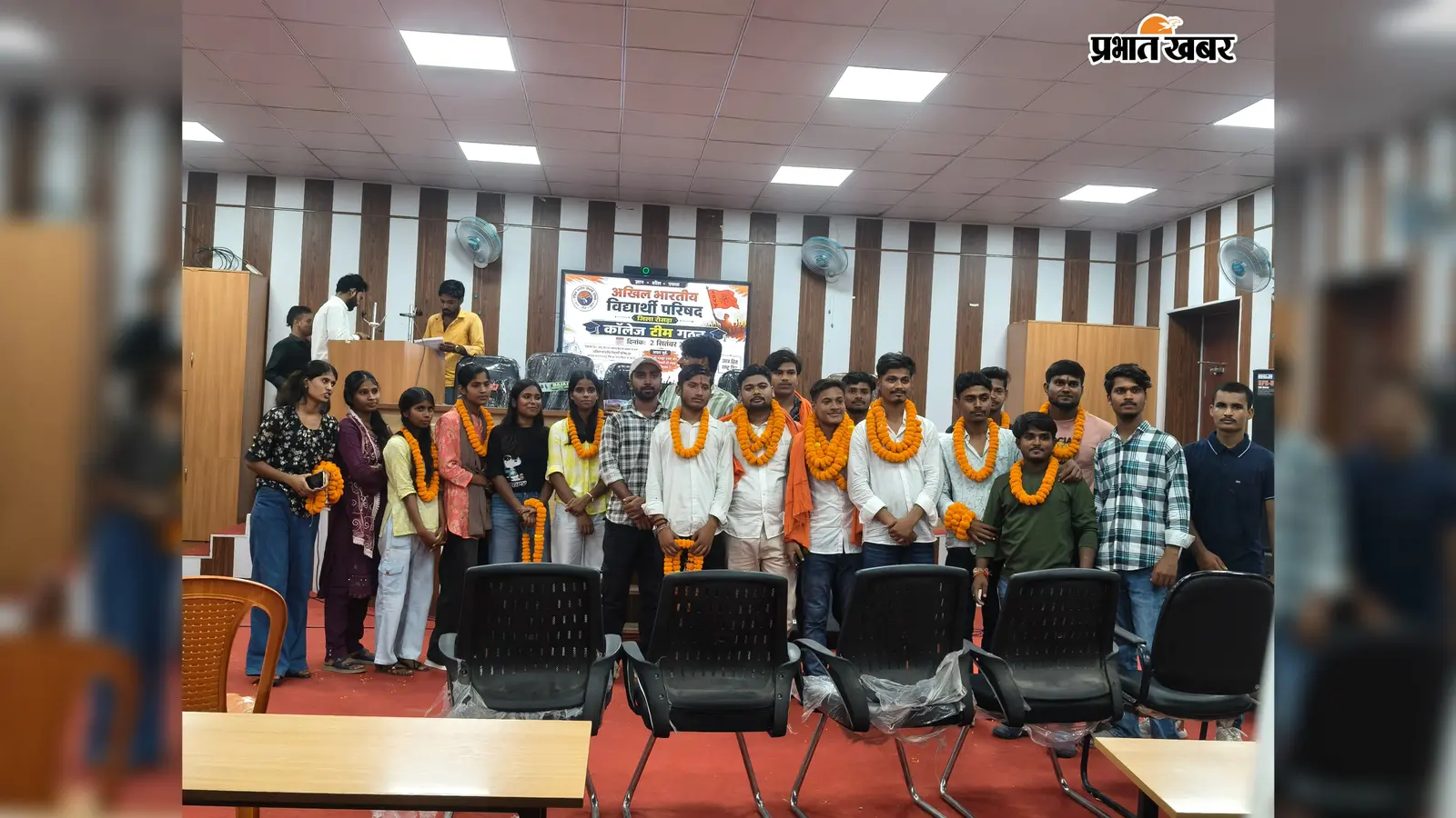 रोसड़ा यूआर कॉलेज में एबीवीपी की नई इकाई गठित: अंकित मिश्रा बने अध्यक्ष और मुरारी कुमार को कॉलेज मंत्री की कमान