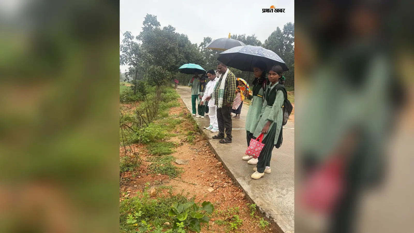सड़क निर्माण में गड़बड़ी की शिकायतें, विधायक ने मौके पर पहुंचकर लिया काम का जायजा