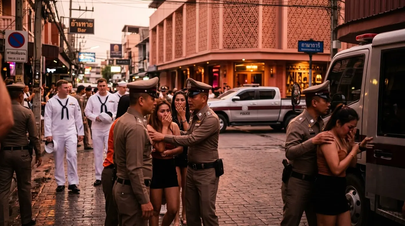 ईरान युद्ध के बीच पटाया में सेक्स वर्कर्स पर पुलिस की रेड, 5 हजार अमेरिकी सैनिकों के साथ थाईलैंड पहुंचा USS अब्राहम लिंकन