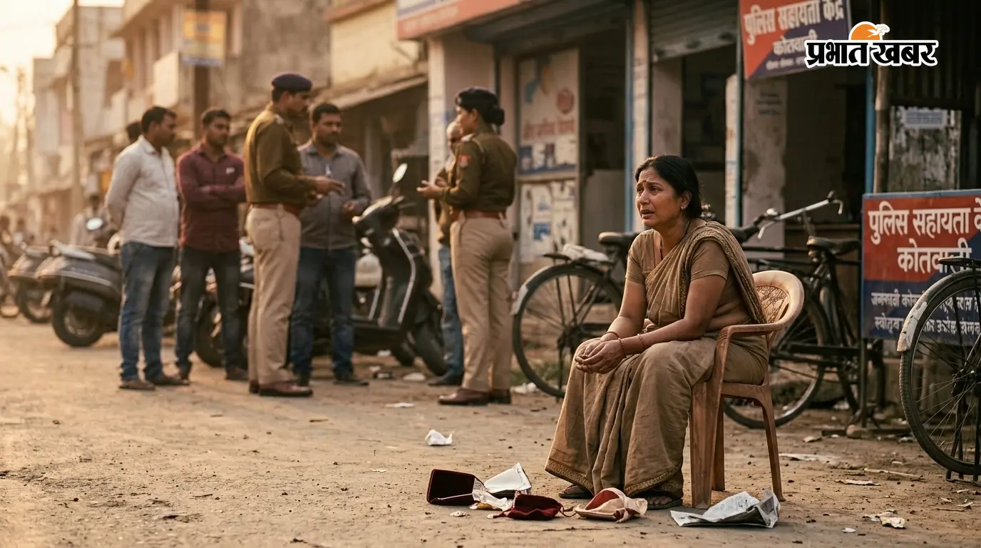अजनबियों की बातों में आई महिला, देखते ही देखते सोने के गहने-नकदी लेकर हुआ फरार
