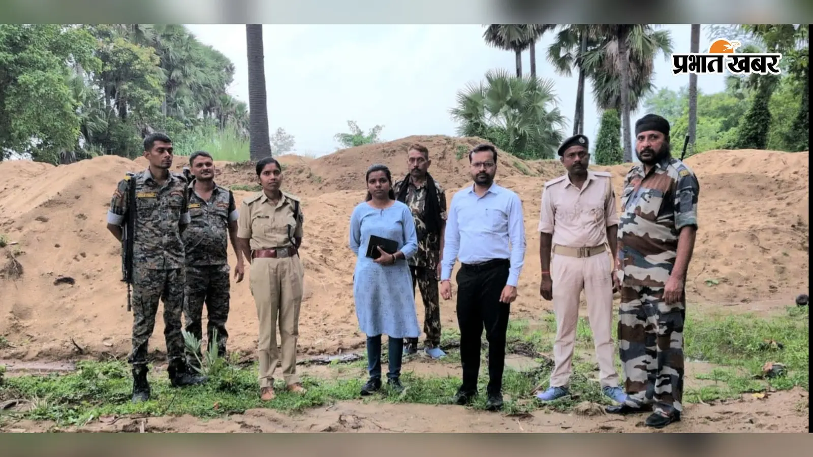 जहानाबाद: अवैध बालू भंडारण पर बड़ी कार्रवाई, 33 हजार सीएफटी बालू जब्त, 40 लाख जुर्माना भी लगाया