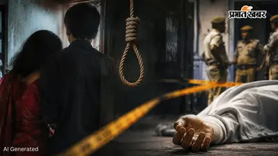 यूपी में फंदे पर लटकाया पति का शव और बताया सुसाइड, पोस्टमार्टम ने खोला पत्नी-देवर की साजिश का राज...