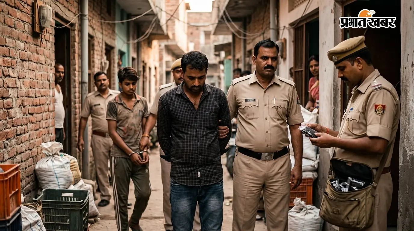 आरा में पटना पुलिस की छापेमारी, हेरोइन के साथ दो तस्कर गिरफ्तार