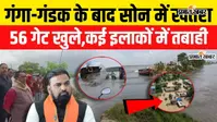 VIDEO: बिहार में बाढ़ का संकट गहराया, गंगा-गंडक के बाद सोन भी उफान पर; 5.25 लाख क्यूसेक पहुंचा पानी