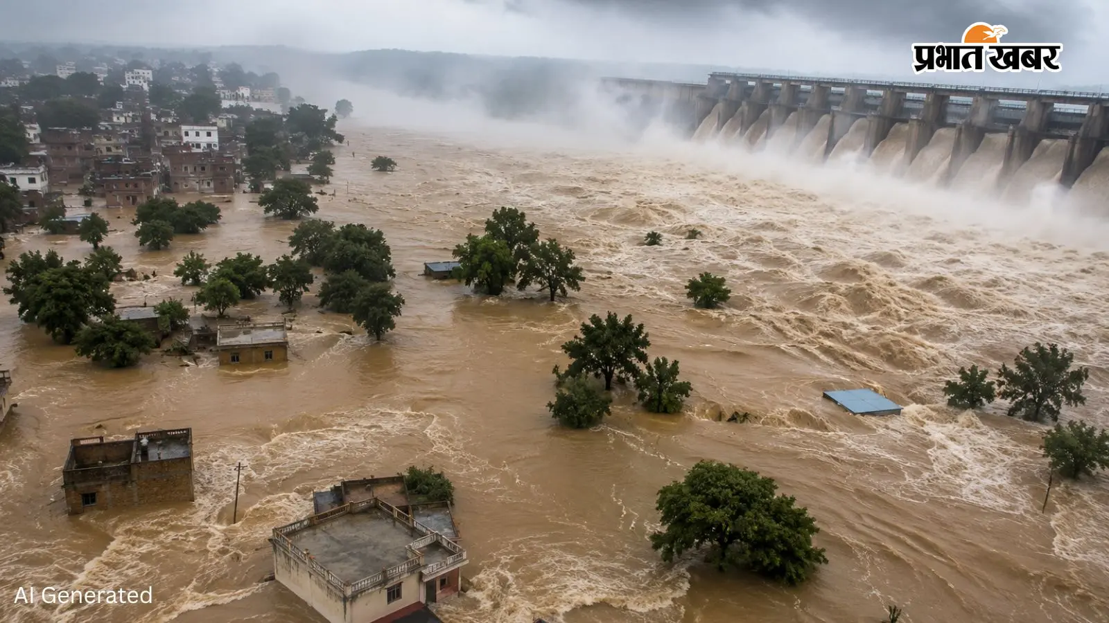 UP Flood Alert: यूपी के इस जिले में मूसलाधार बारिश से आफत, ओवरफ्लो हुए 3 डैम, निचले इलाकों में बाढ़ का हाई-अलर्ट जारी!
