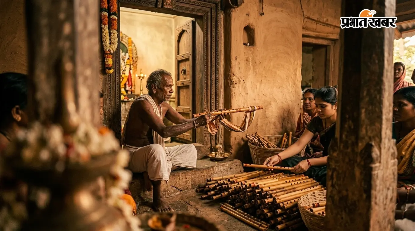 मन्नत पूरी हो तो चढ़ाते हैं बांसुरी! एक जमींदार की इच्छा से शुरू हुई पूजा, आज गोसाईंगांव की पहचान है श्रीकृष्ण मंदिर