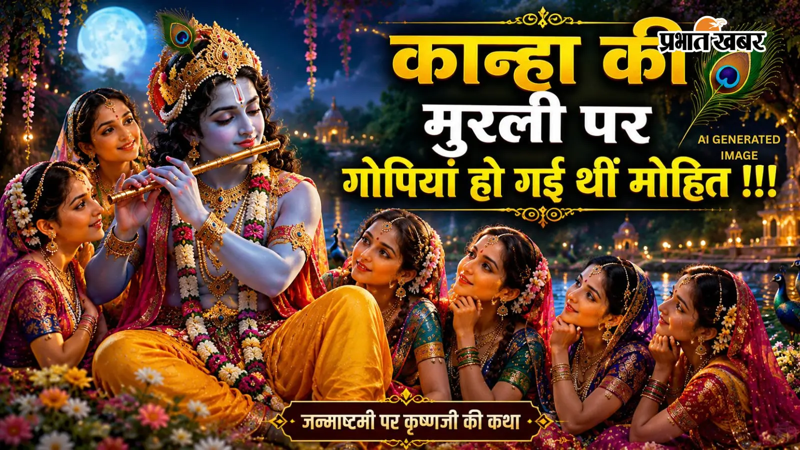 Janmashtami 2026 Krishna Story: कान्हा की मुरली पर मोहित हुईं थीं गोपियां, जानें जन्माष्टमी से पहले यह कथा
