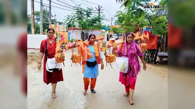भादो में भी गुलजार है कांवरिया पथ, बारिश के बाद सुहाने मौसम में तेज हुए कांवरियों के कदम; जन्माष्टमी पर उमड़ेगी भीड़
