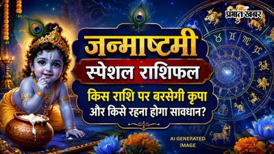 Janmastami 2026 Kal Ka Rashifal : कल जन्माष्टमी पर मेष को धन लाभ तो तुला का बढ़ेगा खर्च! जानिए कान्हा के जन्मोत्सव पर अपनी राशि का हाल