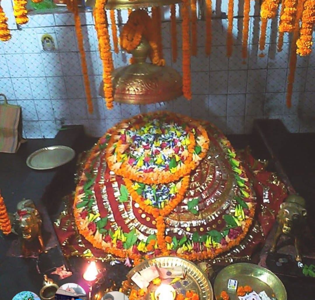वन देवी मंदिर गर्भगृह