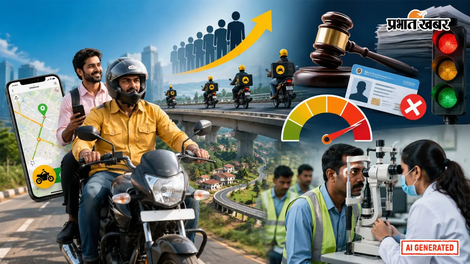 Bike Taxi New Rules India: प्राइवेट बाइक को टैक्सी बनाने का रास्ता साफ, जानिए ट्रैफिक नियमों में क्या-क्या बदलेगा