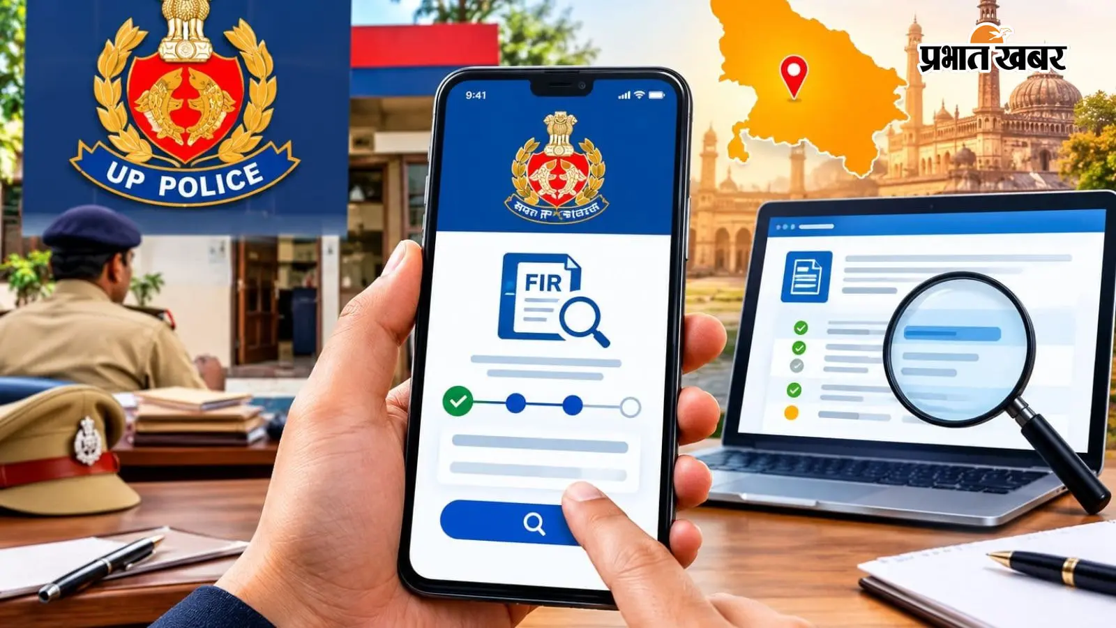 यूपी में FIR देखना हुआ आसान, मोबाइल से चेक करें केस का रिकॉर्ड, बस ये स्टेप्स करें फॉलो