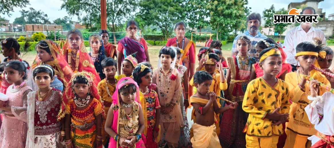 3 पीटीआर- ए में किड्स ए जूनियर स्कूल के बच्चे, 3 पीटीआर- बी में पतरातू स्थित शिशु विद्या मंदिर के बच्चे | Prabhat Khabar Network