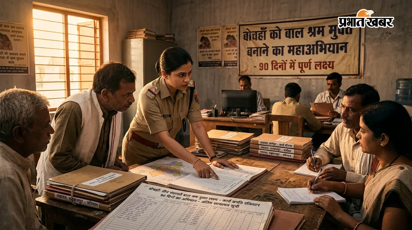 बोचहाँ की तीन पंचायतों को बाल श्रम मुक्त बनाने की कवायद तेज, 90 दिनों में लक्ष्य हासिल करने की तैयारी