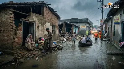 दरिया बना फतेहपुर, बारिश बनी काल: 3 की मौत, 67 घर ढहे; खागा तहसील में मची सबसे बड़ी तबाही