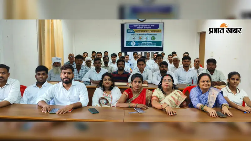 बक्सर में 15 दिवसीय समेकित पोषक तत्व प्रबंधन प्रशिक्षण का समापन, प्रशिक्षणार्थियों को मिले प्रमाणपत्र