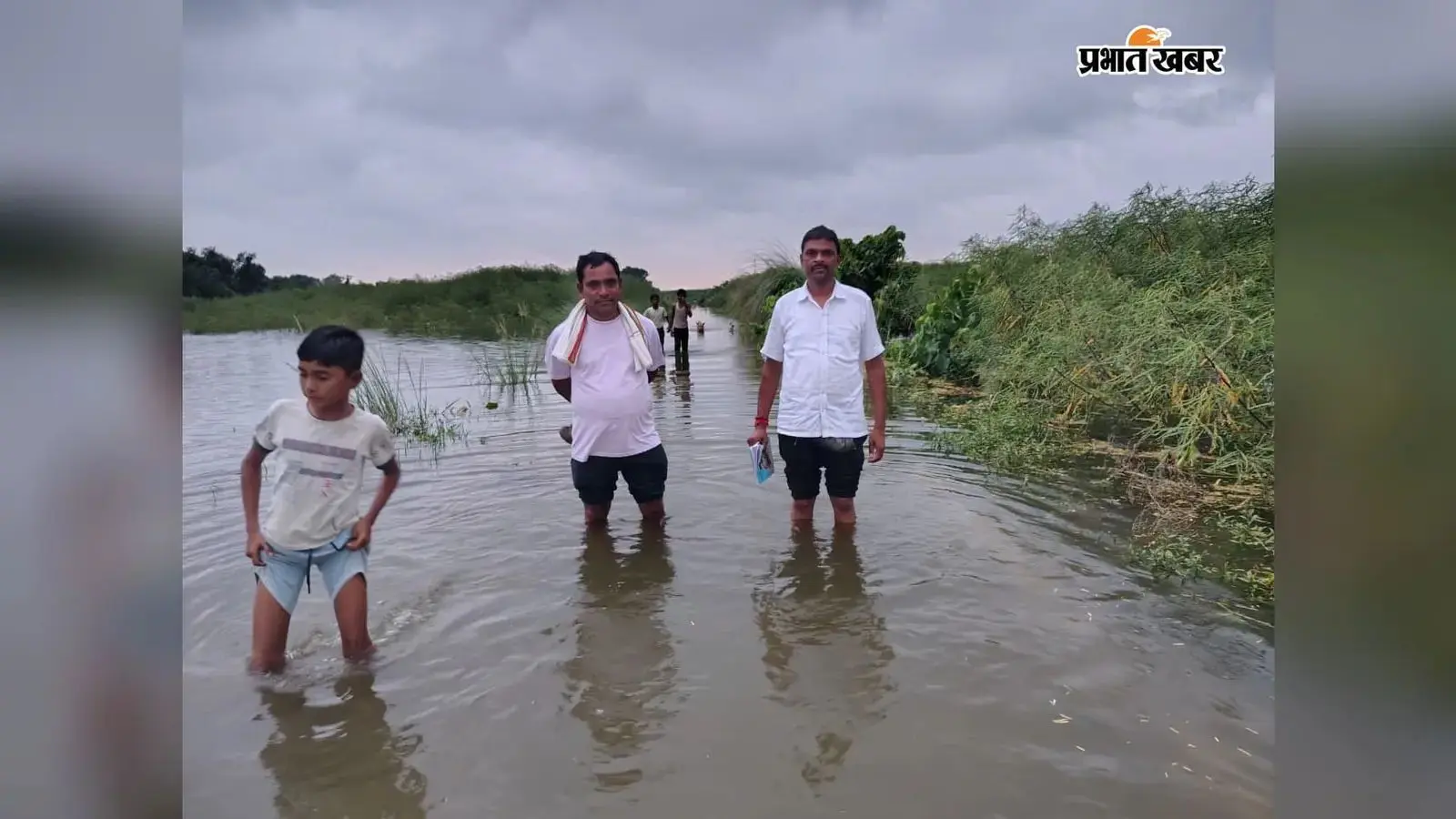गंगा के बढ़ते जलस्तर से बछवाड़ा के बाढ़ प्रभावित इलाकों में बढ़ी चिंता