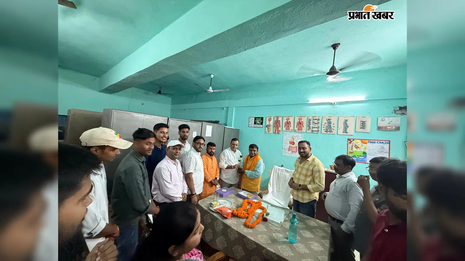 बक्सर MV कॉलेज के जन्तु विज्ञान विभाग में लागू हुई चक्रानुक्रम व्यवस्था, डॉ. अनुराग कुमार बने प्रभारी विभागाध्यक्ष