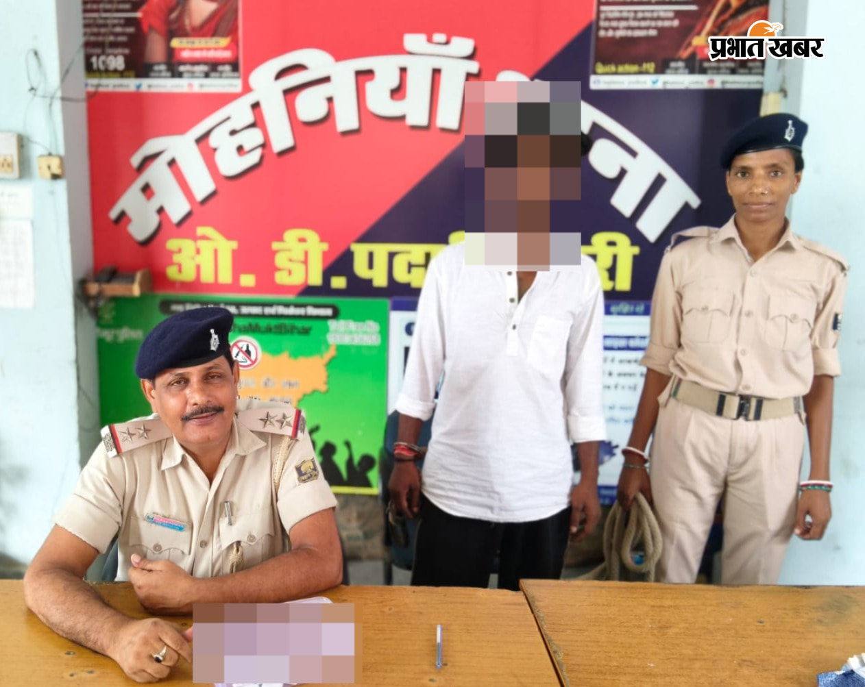 थाने में बरामद टेंपो थाने में पकड़ा गया आरोपित, | Prabhat Khabar Network