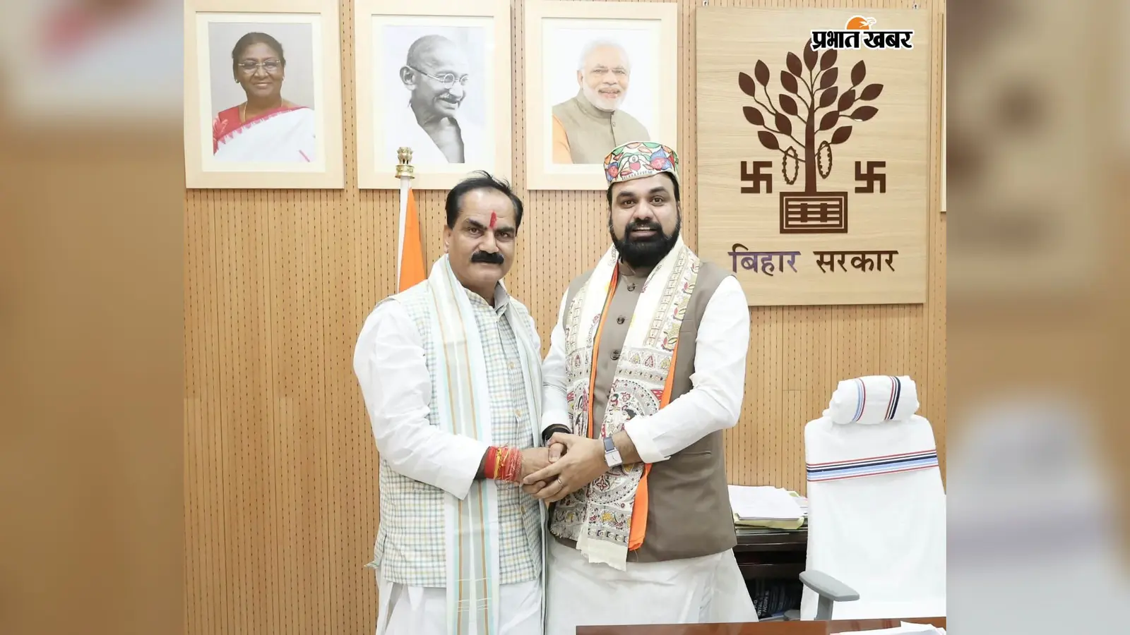 दरभंगा: सीएम से मिले गोपालजी ठाकुर, एयरपोर्ट-रिंग रोड समेत इन बड़ी योजनाओं को लेकर रखी मांग
