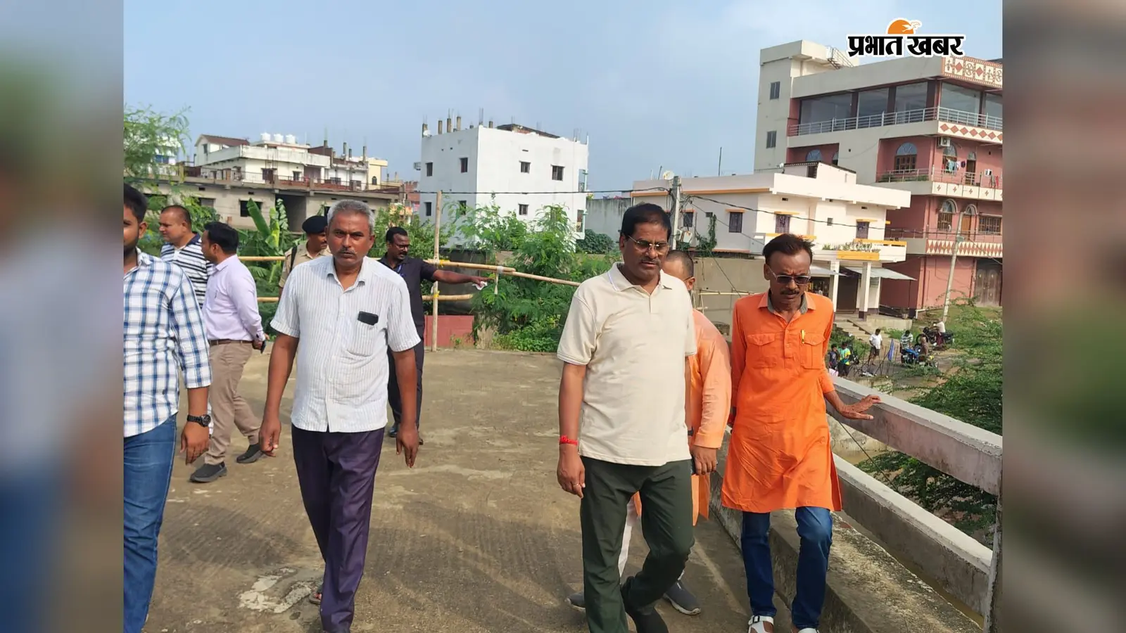 जहानाबाद में बाढ़ प्रभावित इलाकों का मंत्री ने लिया जायजा, जलकुंभी हटाने का निर्देश