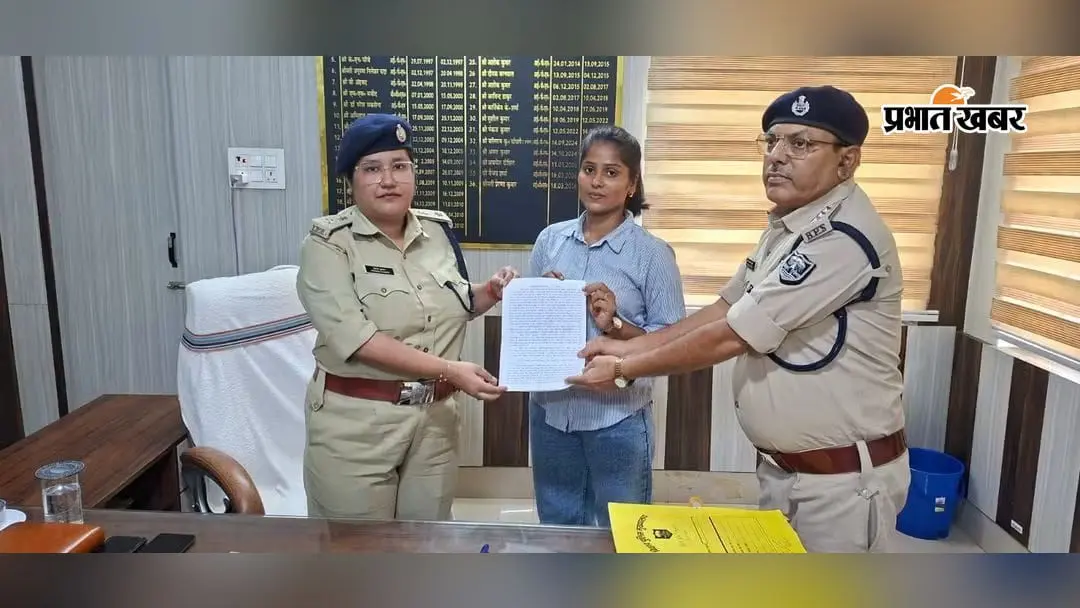 राष्ट्रीय खेल में स्वर्ण जीतने वाली खुशबू बनीं पुलिस अवर निरीक्षक, लखीसराय में कराया गया योगदान