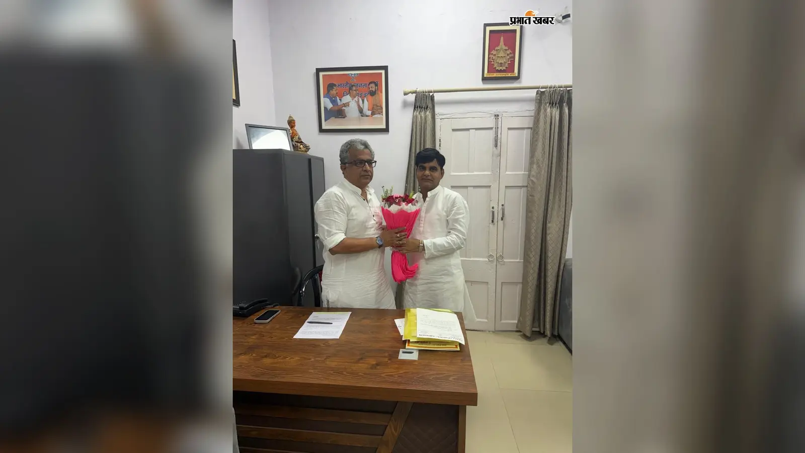 मनिहारी: मुख्य पार्षद लाखो यादव ने नगर विकास मंत्री नितीश मिश्रा से की मुलाकात, मनिहारी के लिए मांगा विशेष पैकेज