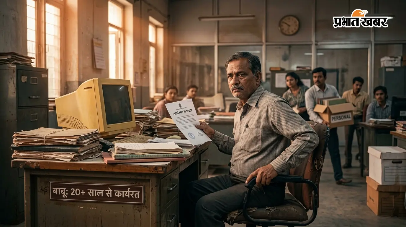 20 साल से एक ही कुर्सी पर जमे लिपिक, अब उठे स्थानांतरण के सवाल