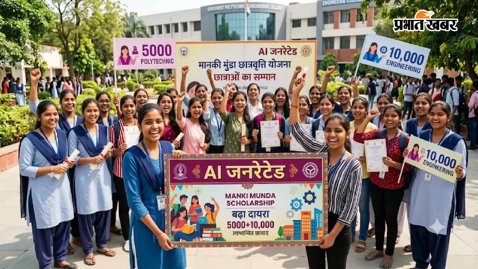 मानकी मुंडा छात्रवृत्ति योजना का बढ़ा दायरा, पॉलिटेक्निक में 5 हजार और इंजीनियरिंग में 10 हजार छात्राओं को मिलेगा लाभ