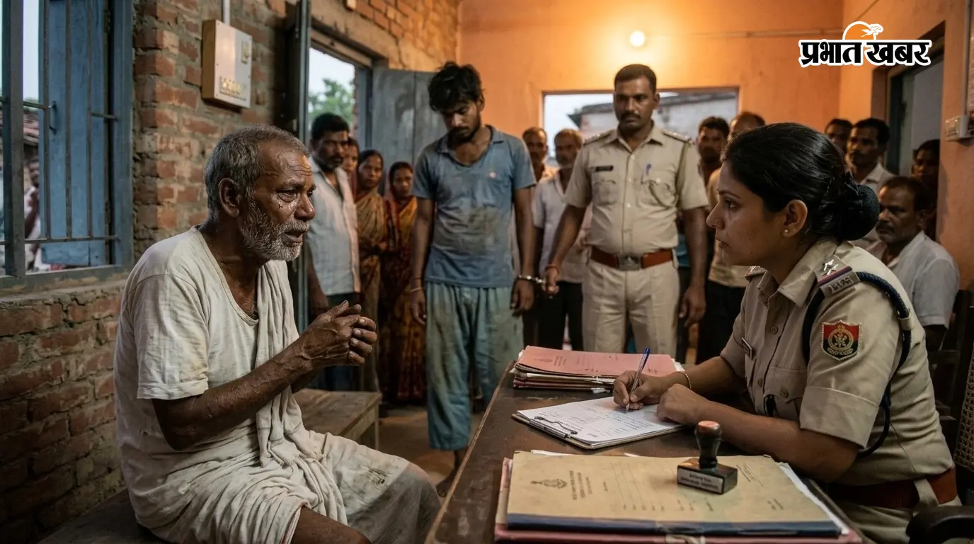 शराबी बेटे के उत्पात से तंग आकर पिता ने दर्ज कराई प्राथमिकी, पुलिस ने भेजा न्यायिक हिरासत में