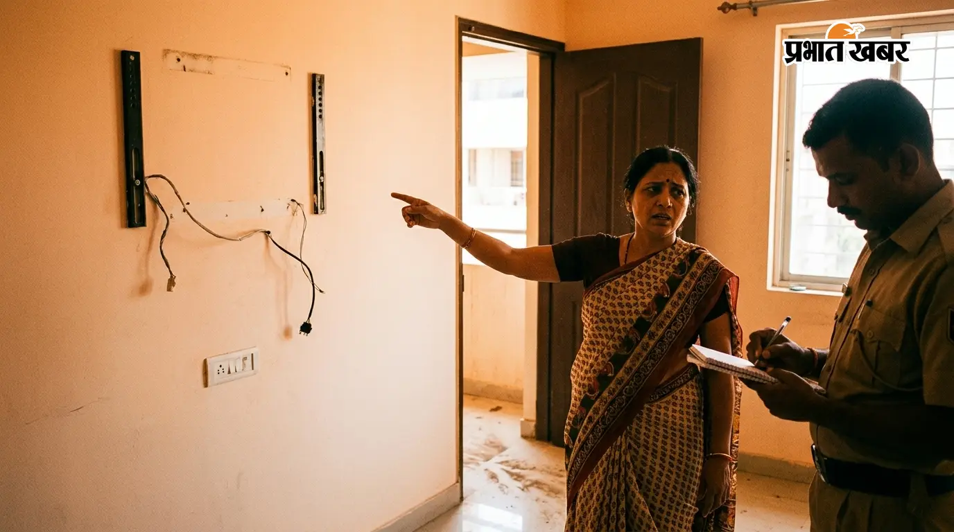 एक ही घर पर तीन दिन में दो बार धावा,पहले LCD उड़ाया, फिर AC खोलकर ले गया चोर