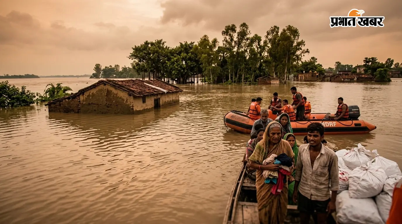 UP Flood: यूपी में बाढ़ का रौद्र रूप! 35 जिले जलमग्न, 16,784 लोगों को सुरक्षित निकाला गया, गंगा-यमुना के उफान से पूर्वांचल में बढ़ा संकट