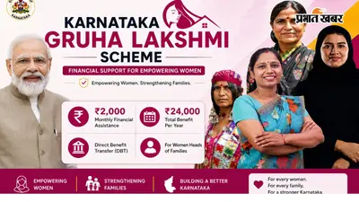 Gruha Lakshmi Yojana : 30 अगस्त से री-वेरिफिकेशन शुरू, अधिकारियों की टीम करेगी घर-घर जाकर जांच
