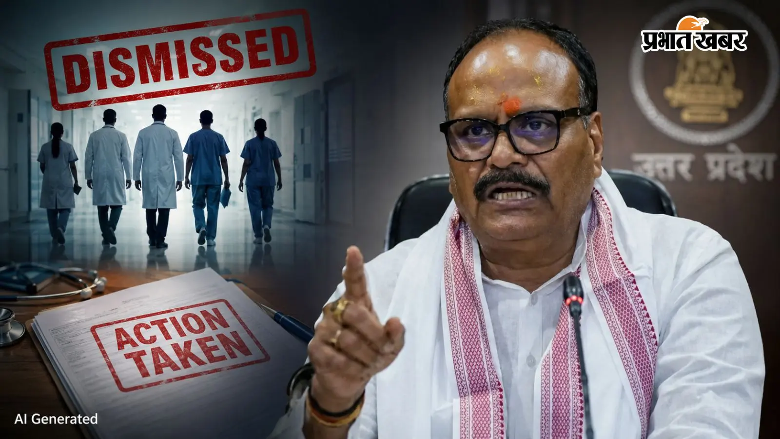 ‘लापरवाही कतई बर्दाश्त नहीं’... डॉक्टरों की ड्यूटी से गैरहाजिरी पर डिप्टी सीएम सख्त, 26 बर्खास्त, 9 पर विभागीय कार्रवाई